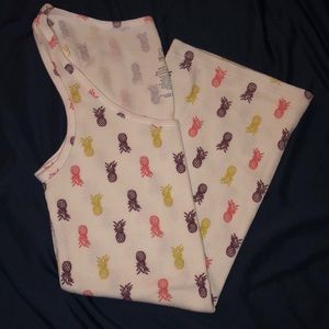 Faded Glory Colorful Pineapple Tank Top